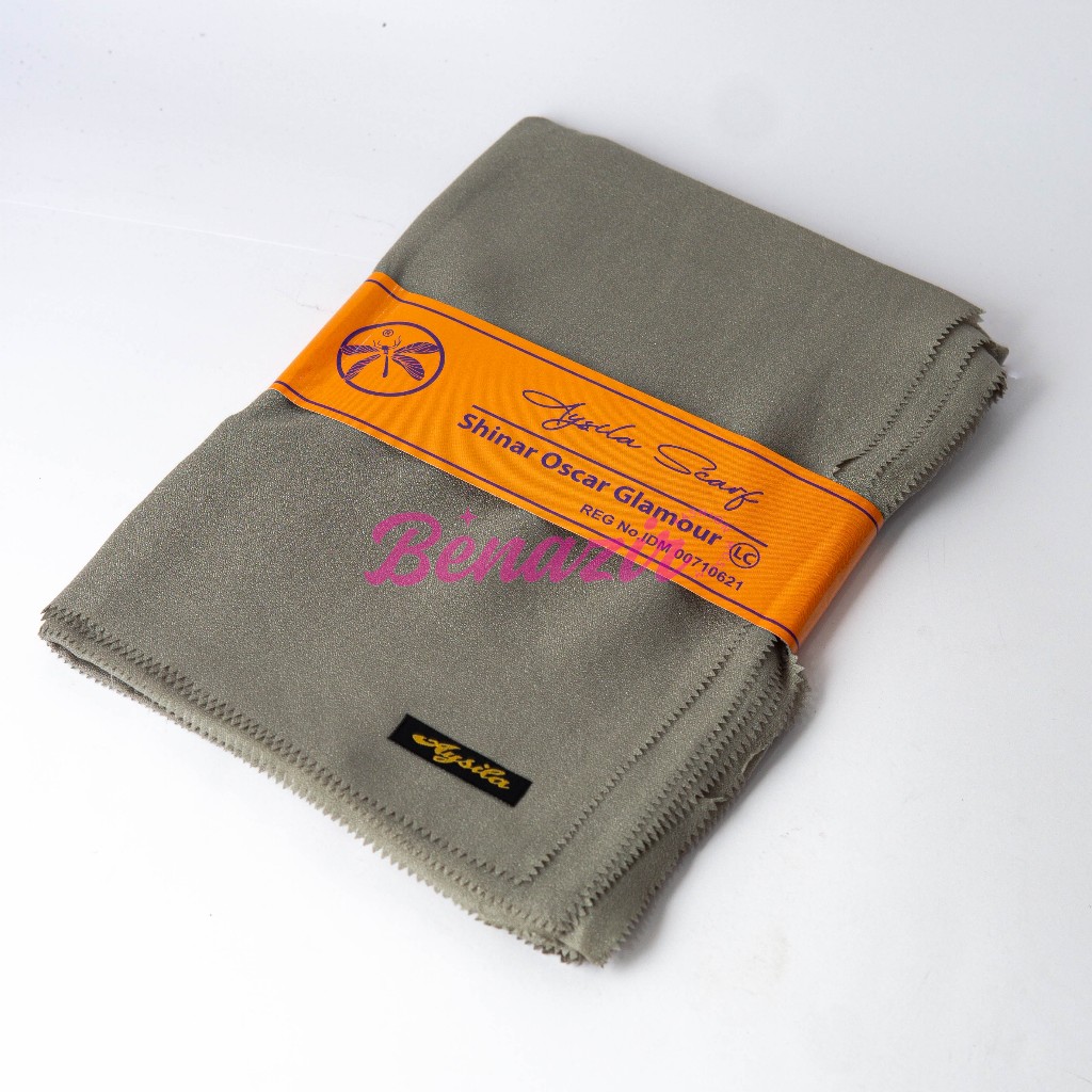 Kerudung Sinar Glamor Gliter / Jilbab GLAMOUR / AYSILA SCARF Segiempat Premium - Frappucino