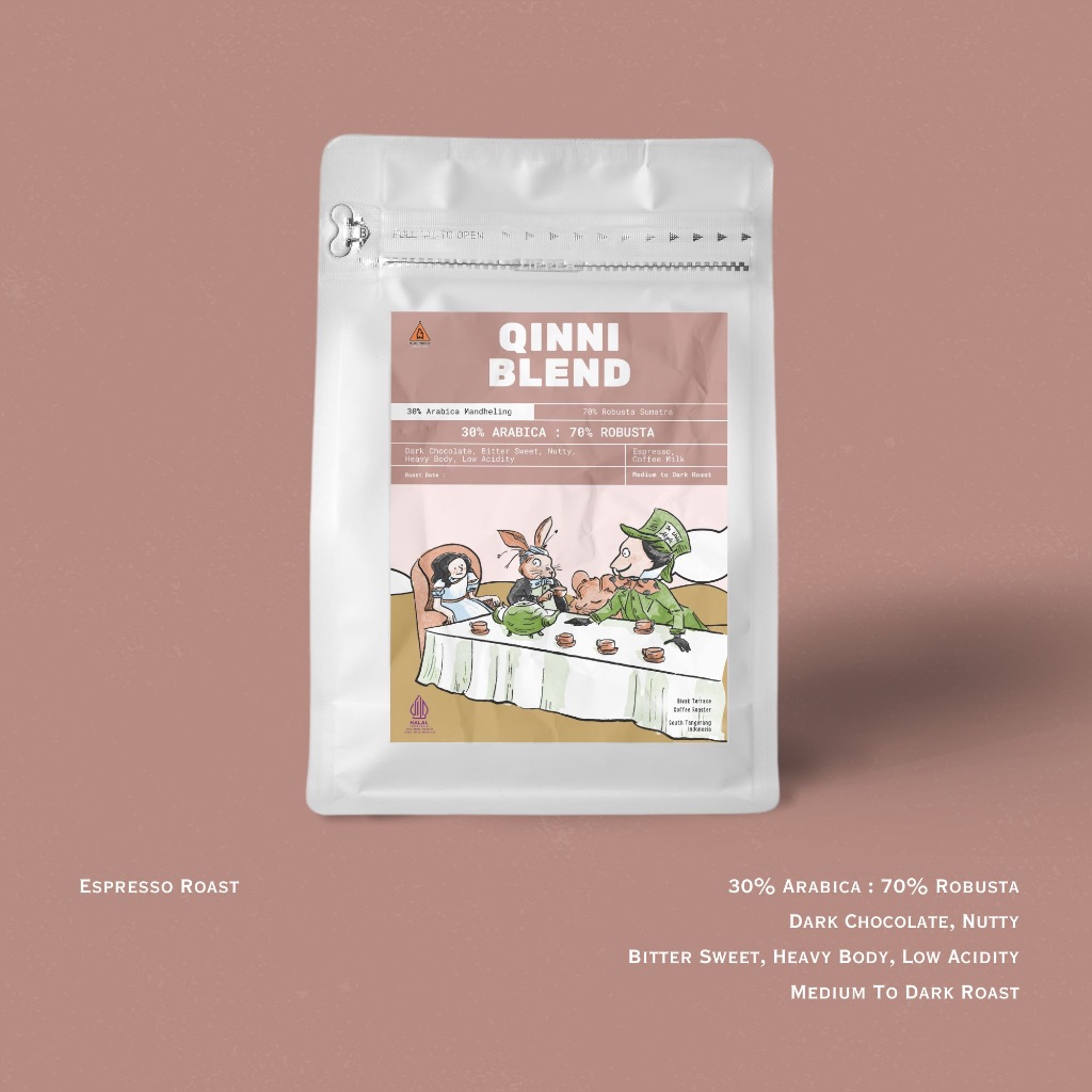 

BIJI KOPI QINNI BLEND-1KG
