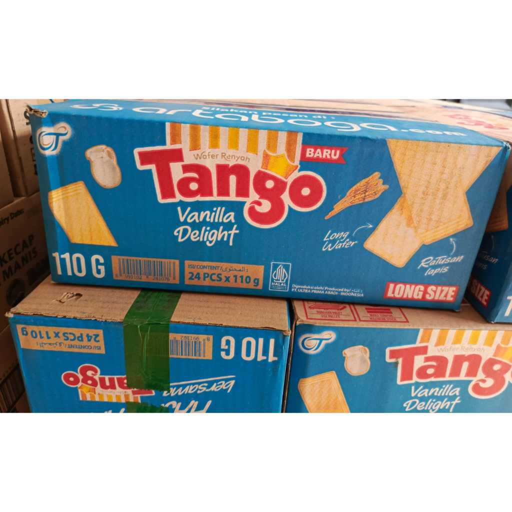 

Tango Wafer Vanilla 1 dus isi 24 pcs 110 gr