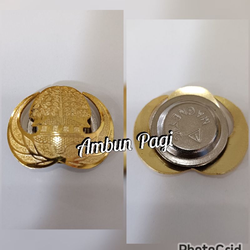 

best seller pin Korpri etcing-magnet ready stock