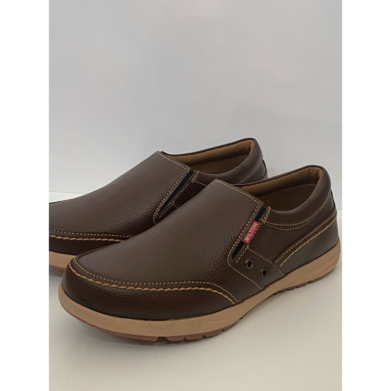 SEPATU PANTOFEL PRIA SEPATU MILTON SEPATU KERJA CASUAL FORMAL AERO01