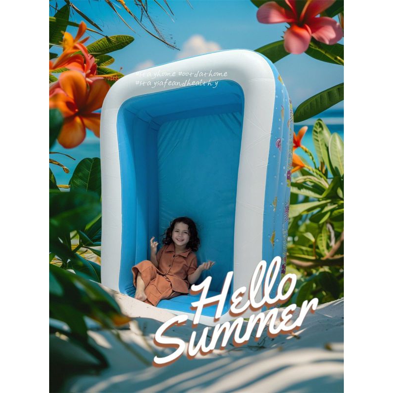 Z3 Kolam Renang Anak Karet Kolam Berenang Anak Tiup