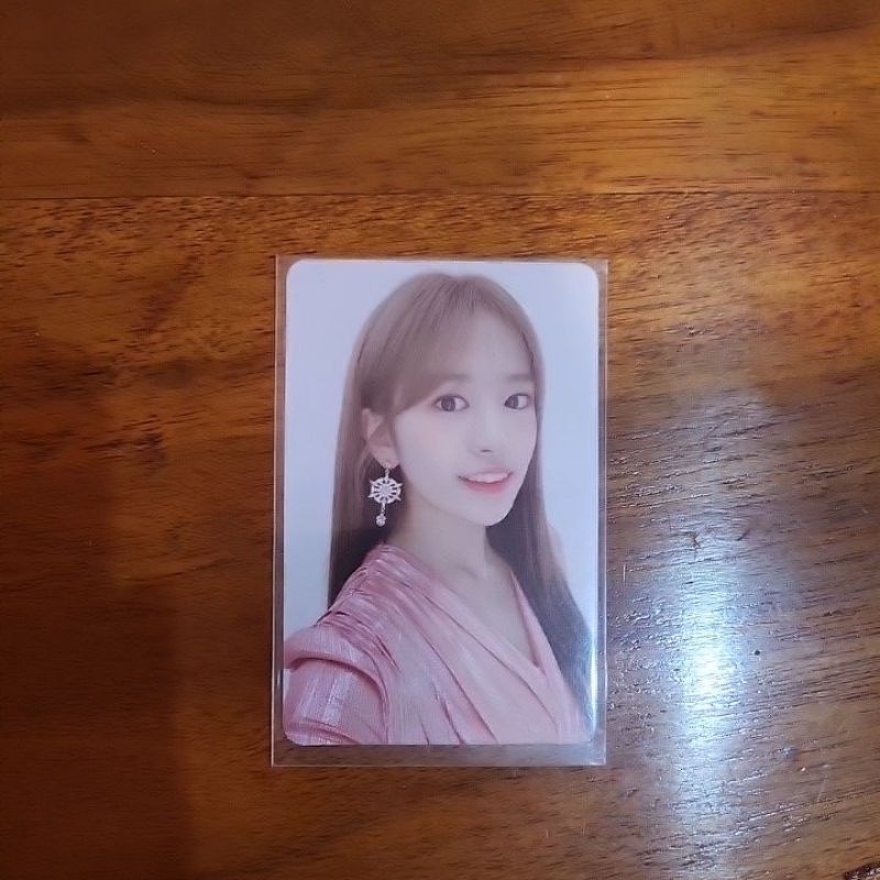 PHOTOCARD YUJIN IZONE BLOOMIZ VER I WAS