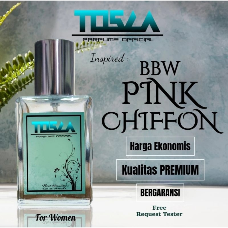 TOSCA Parfume - PINK CHIFFON | Parfume pria dan wanita berkualitas PREMIUM 30 ML tahan lama - Eau de