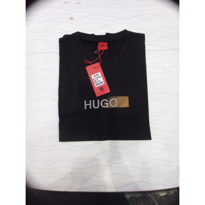 KAOS PRIA HUGO SELECTION TEBAL ORIGINAL 100%