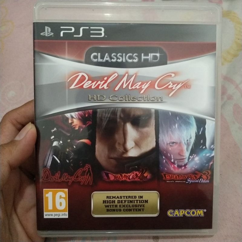 kaset bd PS3 PS 3 devil may cry hd collection