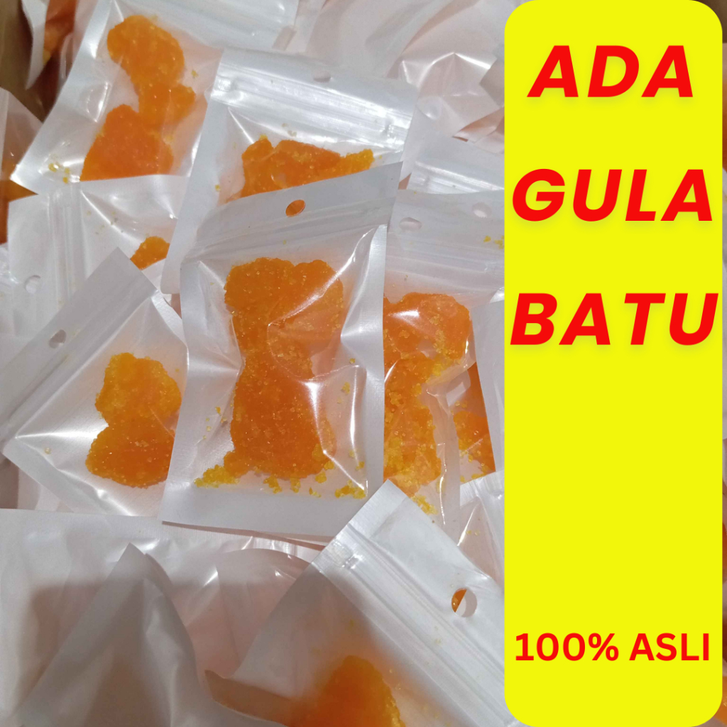 

Gula Batu Asli 100% Sachet Sekali Seduh
