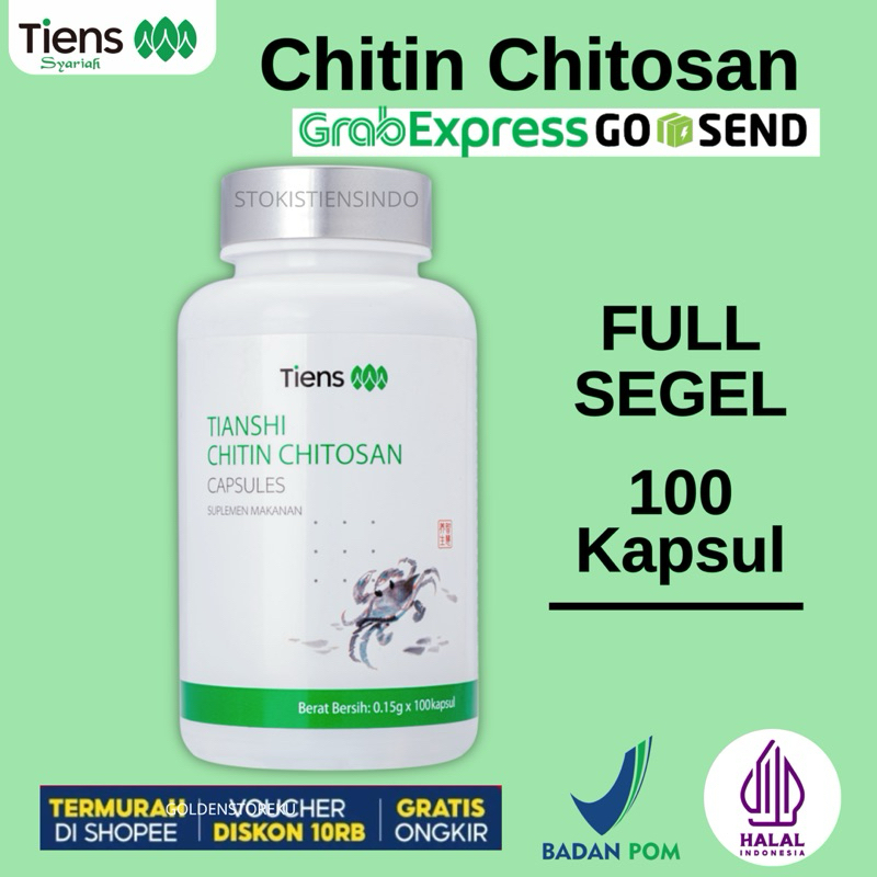Chitin Chitosan Tiens Untuk Asam Lambung/Gerd/Maag