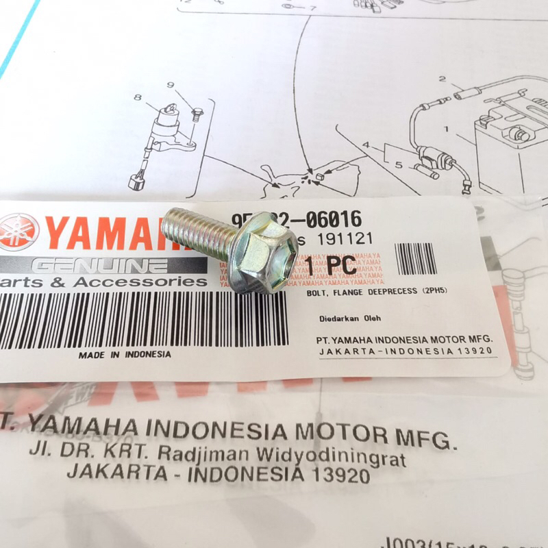 BAUT KUNCI KONTAK RXKING RX KING RXZ ORI ORI ORIGINAL 95D32-06012  95D32-06016 95817-06016