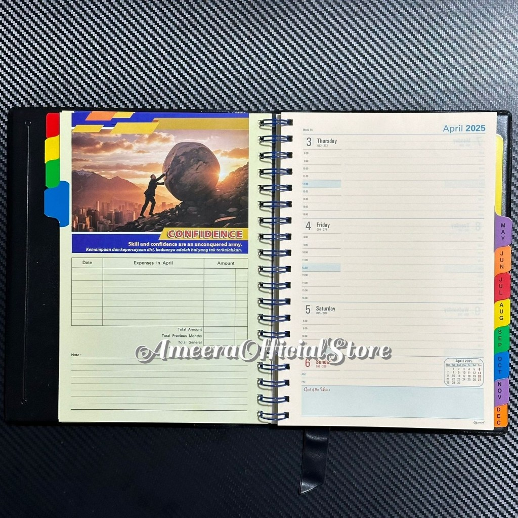 

Buku Agenda / Notebook Executive Portfolio Diary 2025 TERMURAH
