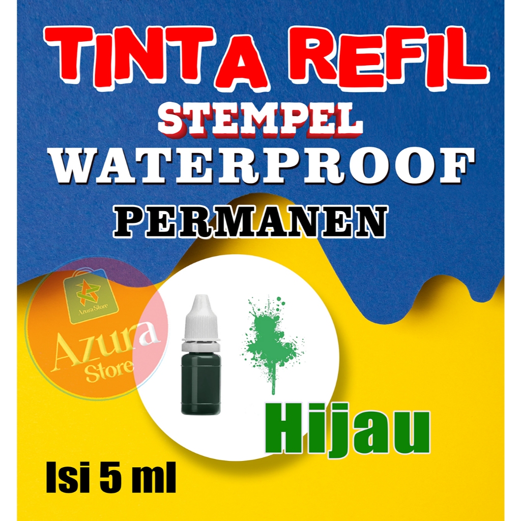 

RB Tinta Stempel Permanent Waterproof Ukuran 5 ML