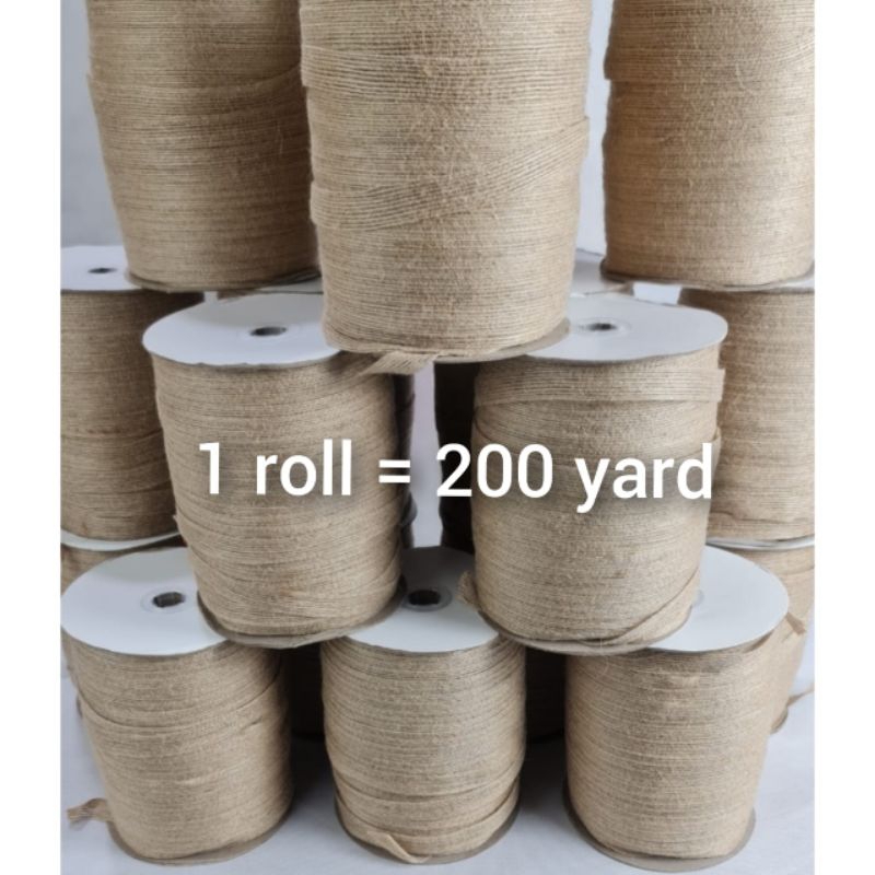 

Pita Goni 1 roll size 1.5 cm | Burlap Ribbon