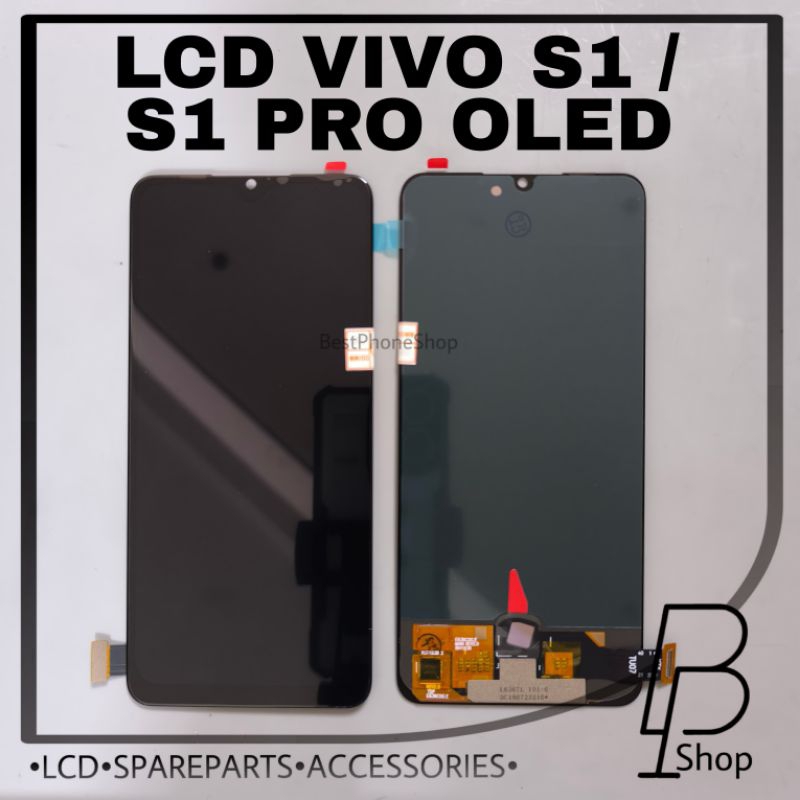 LCD VIVO S1 / S1 PRO OLED (BLACK) FINGERPRINT ON