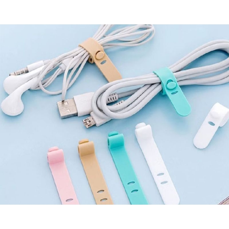 Pengikat tali kabel carger./ Penggulung kabel carger.