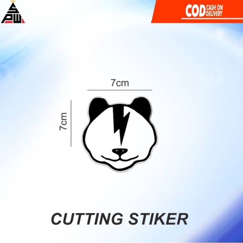 STIKER CUTTING ELECTRICA PANDA!!
