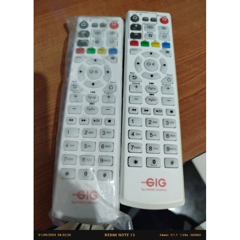 remot stb fiber home hg680p bekas mulus