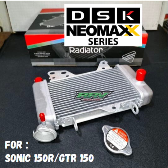 RADIATOR DSK NEOMAXX SONIC 150R/GTR 150 RADIATOR ASSY SONIC 150R DSK NEOMAXX