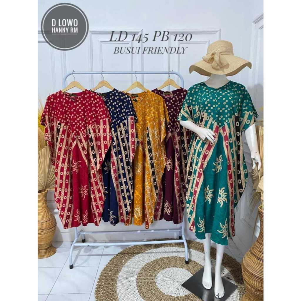 Sobatik_Daster Lowo Hanny/Alika RM || DASTER LOWO LD JUMBO || DASTER JUMBO || DASTER BATIK CAP ASLI 