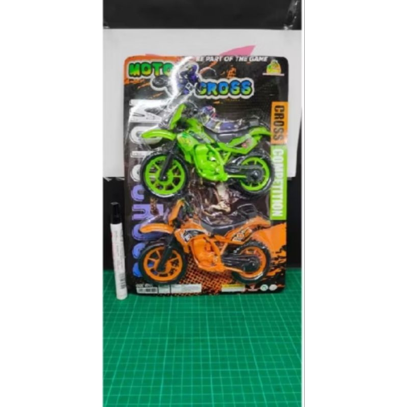Moto cross//cross  construction//mainan motor anak