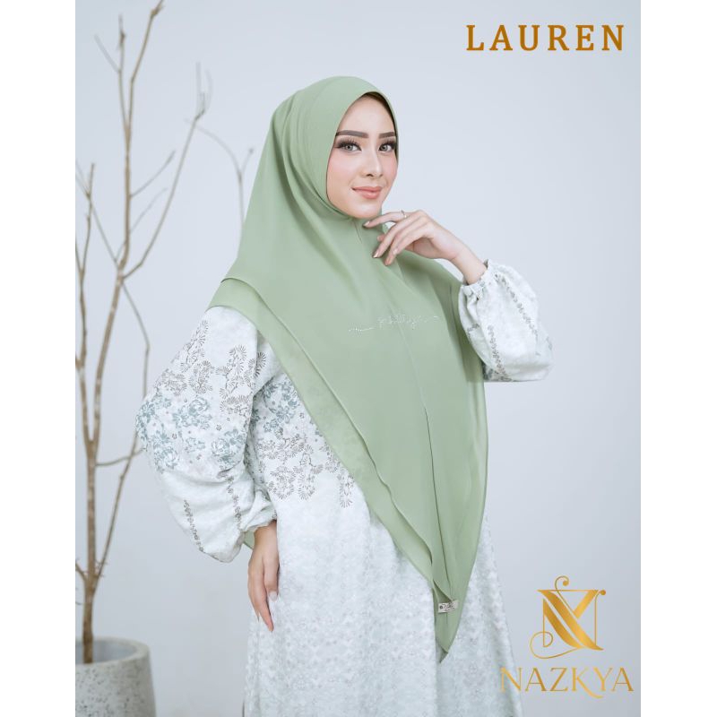{NAZKYA} LAUREN SYARI GAMIS SET HIJAB PREMIUM NAZKYA