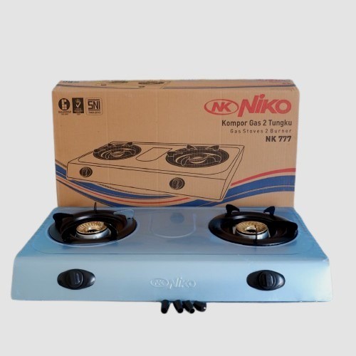 kompor niko 2 tungku stainless