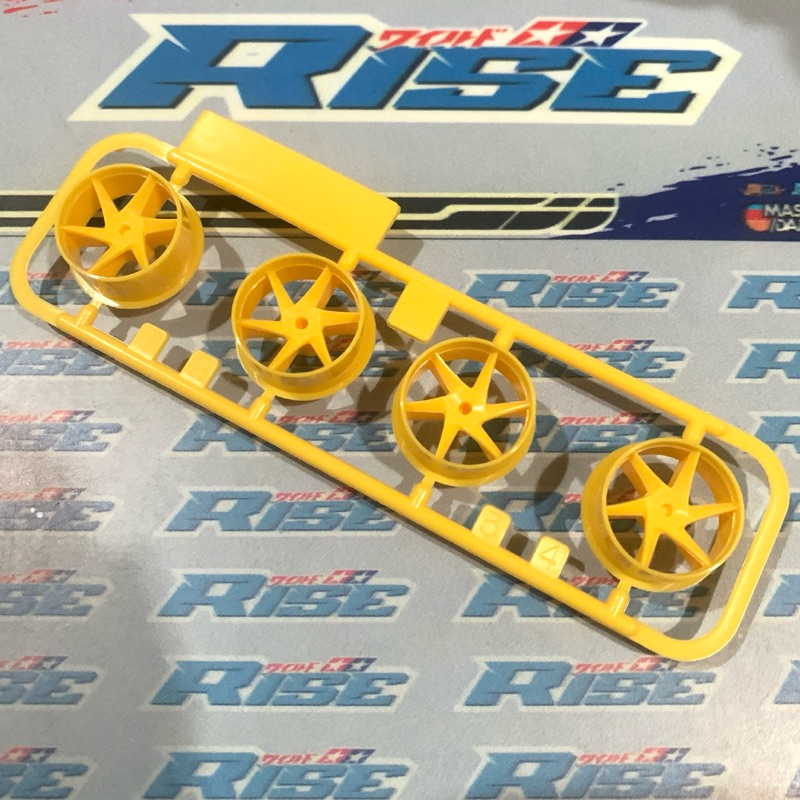 Velg medium 6 spoke spiral loskit tamiya original