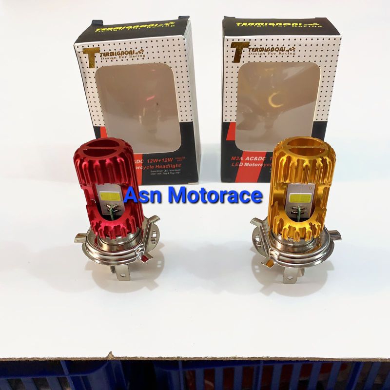 LAMPU DEPAN LED 2MATA VIXION NEW BYSON MX KING BOHLAM LAMPU DEPAN H4 LED CB150R MEGAPRO NEW VERZA TI