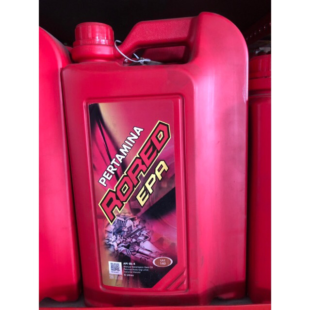 Oli Transmisi Pertamina Rored EPA SAE 140 (5L)