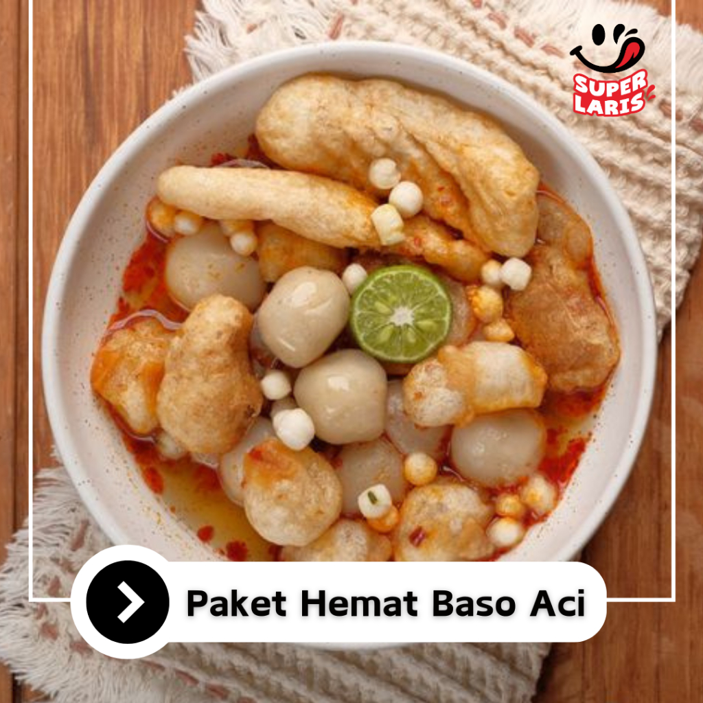 

2Xbtygneal Sakha Snack ) Paket Hemat Baso Aci / Paket Baso Aci 12Pcs