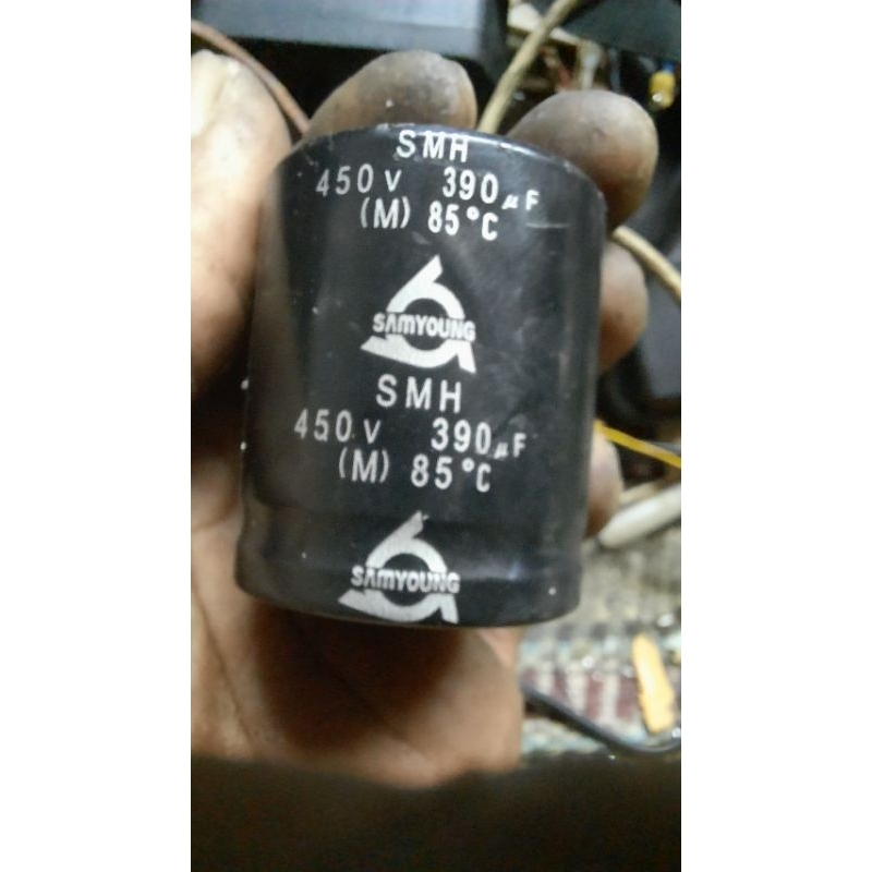 Elco 390uf/400v original bekas