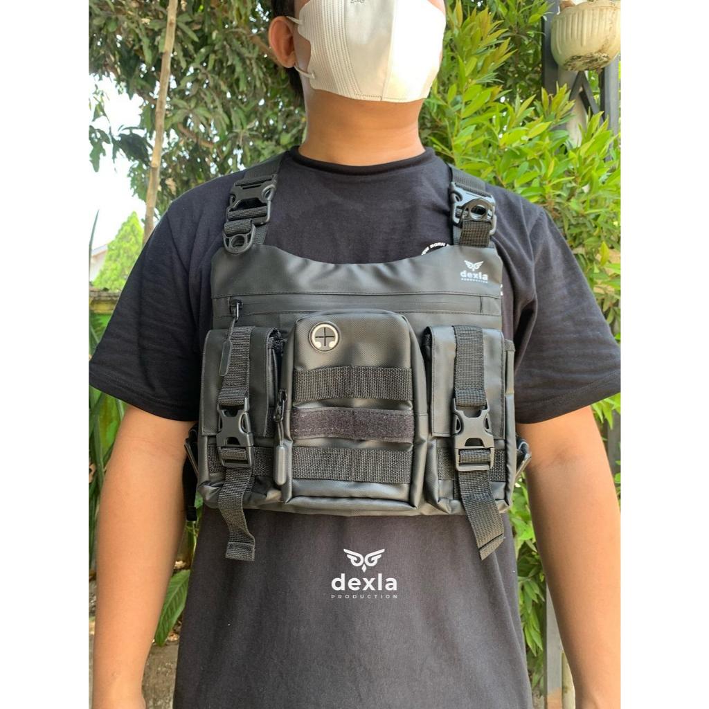 BARU TAS DADA PRIA ROMPI TACTICAL CHEST BAG PELINDUNG DADA PREMIUM