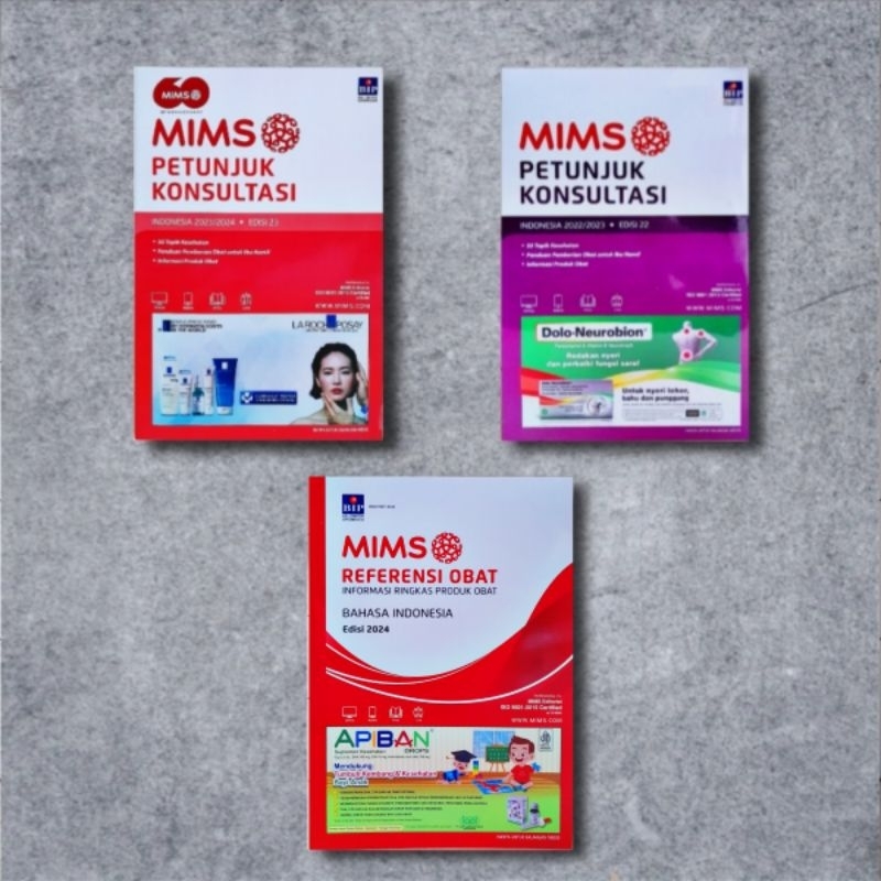 PROMO BUKU MIMS KONSULTASI 2023-2024 | MIMS KONSULTASI 2022-2023 | MIMS REFERENSI OBAT )