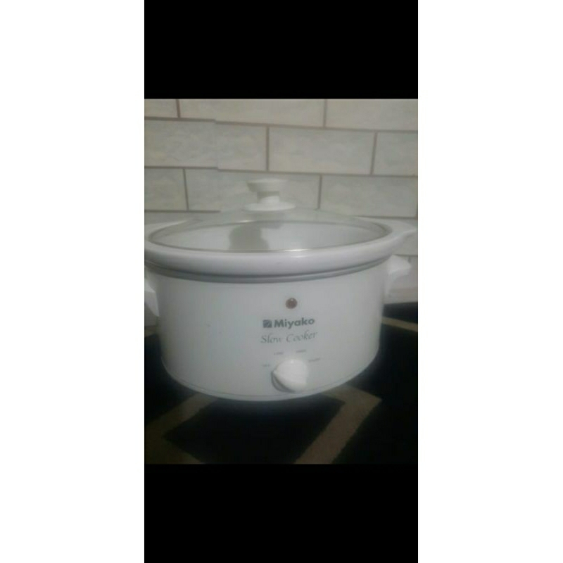 slow rice cooker merk miyako