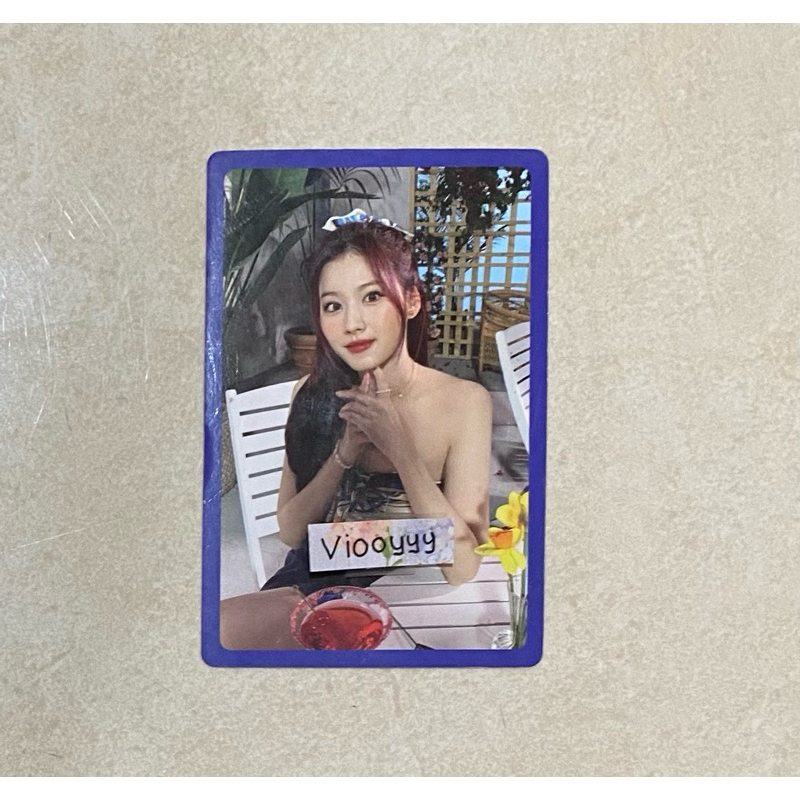 photocard twice sana taste of love tol pob