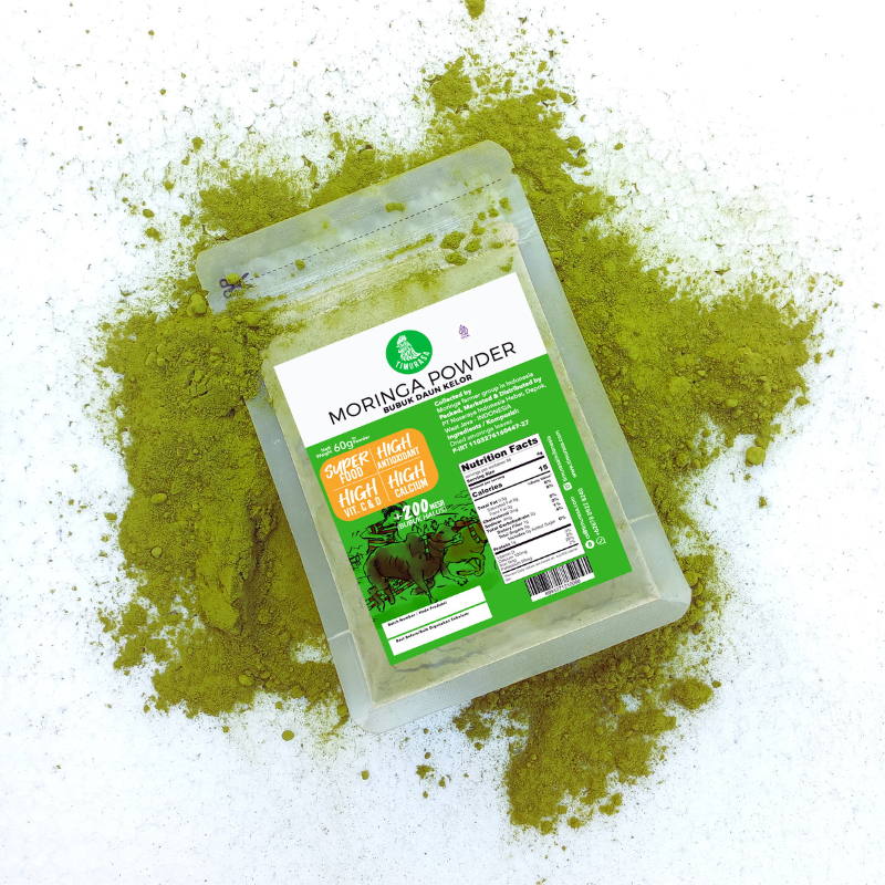 

Bubuk Daun Kelor Original Moringa Powder Timurasa 225gr dan 60gr