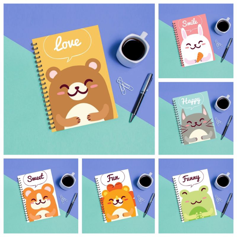

NOTEBOOK A5//A6/JURNAL A5/A6/BUKU CATATAN A5/NOTEBOOK AESTHETIC/STATIONERY