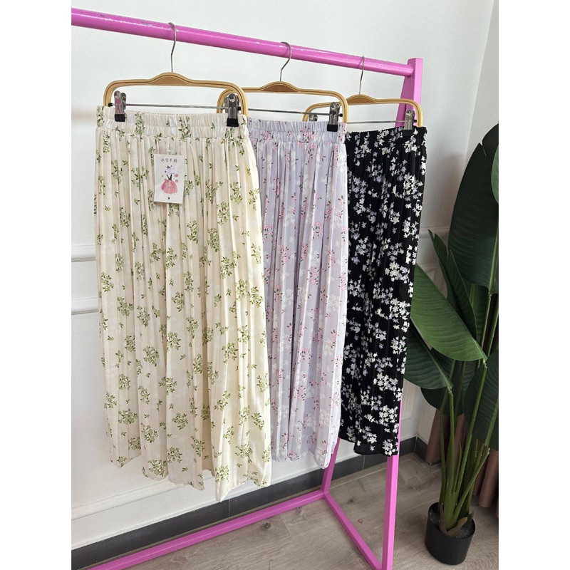 rok plisket motif/rok import