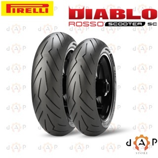 paket ban adv ring 14 & 13 pirelli diablo rosso 100/80-14 & 120/70-13 tubeless ban motor adv,pcx 160