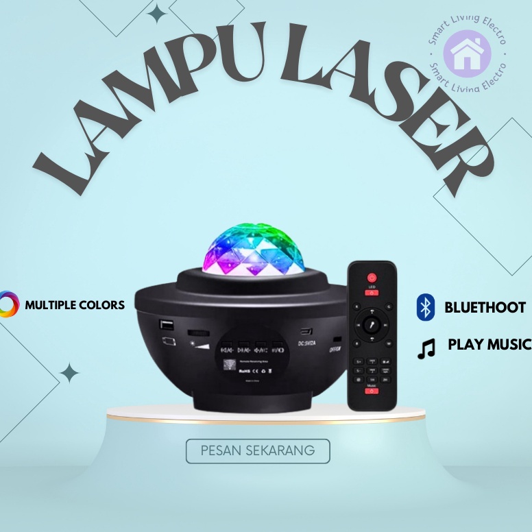 Hot Sell Lampu Proyektor Dinding Lampu Tidur Proyektor Speaker Dinding Lampu Galaxy Kamar