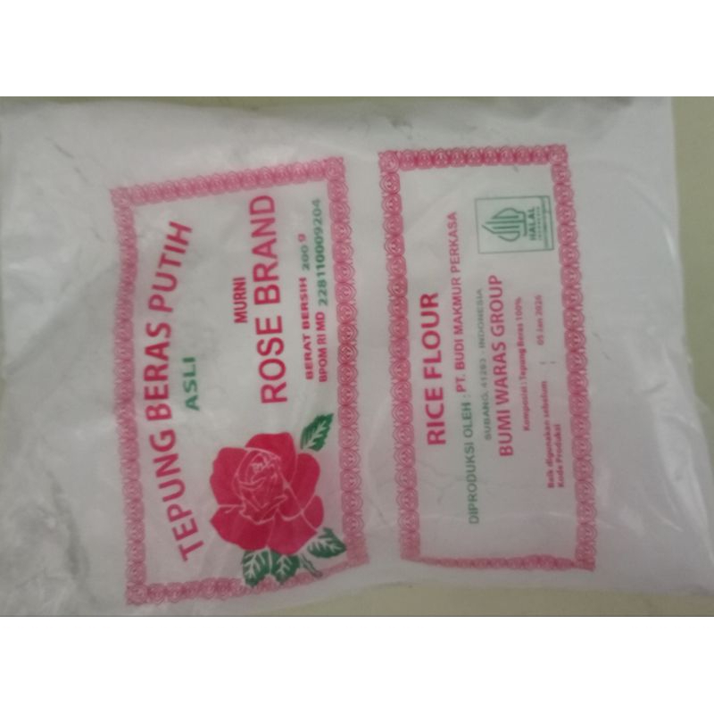 

Tepung beras rose brand
