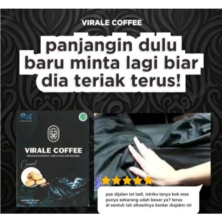 

READY VIRALE COFFEE Kopi Menambah Stamina Pria Dewasa Asli BPOM