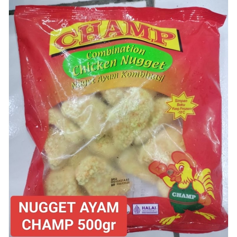 

NUGGET AYAM CHAMP 500gr