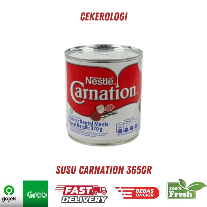 

Susu Carnation 365gr / Susu Carnation / Susu Cream / Susu / JABODETABEK / Bahan Makanan