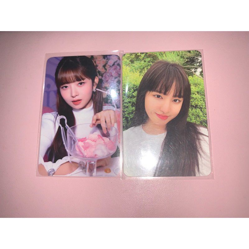 PHOTOCARD OFFICIAL IVE LIZ REI KONSEP AFTER LIKE