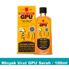 Cap Lang Minyak Urut GPU Sereh 100 ml