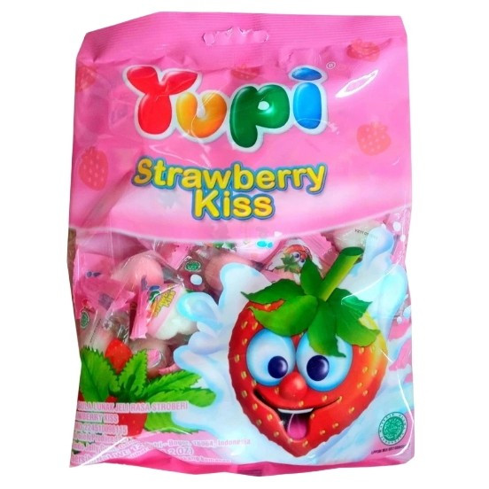 

Permen YUPI Stawberry Kiss Jeli 120gr Permen Yupi - 1 BUNGKUS