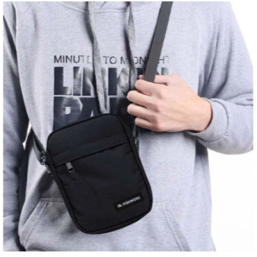 WIS TAS SLEMPANG PERSEGI TAS SELEMPANG PETAK TAS SELEMPANG MINI KECIL SLINGBAG COWOK