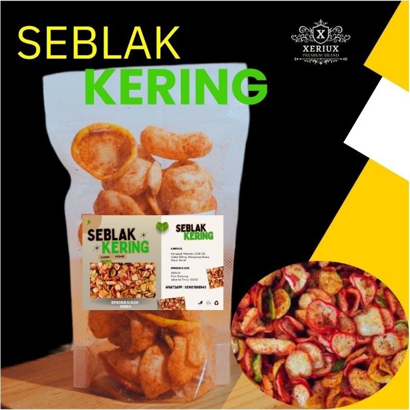 

SEBLAK KERING 250g - XERIUX - ENAK - GURIH - PEDAS - NAGIH