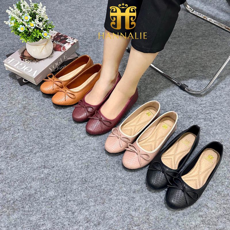 FlatShoes Wanita Elegan Clarissa / Flat Shoes Wanita Kekinian Korean Style