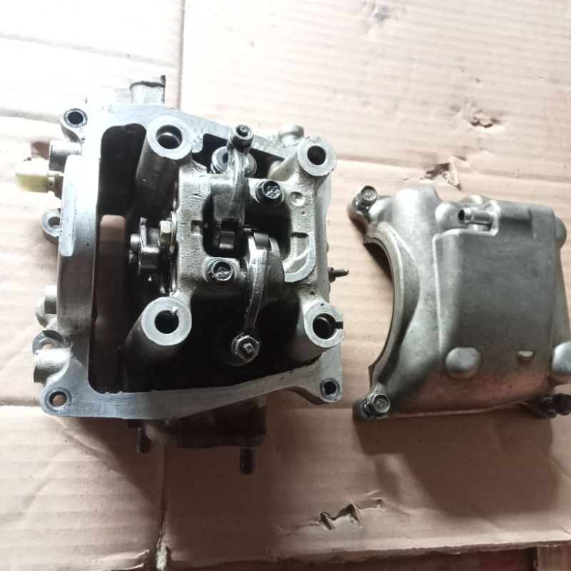 SLYNDER HEAD / BLOK KLEP ISIAN FULL.HONDA VARIO 125 FI / 150.KODE [ B66 ] SECOND ORIGINAL